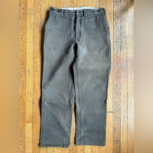 Filson Rugged Twill Pants, 32x32, Root Color, Fair Condition